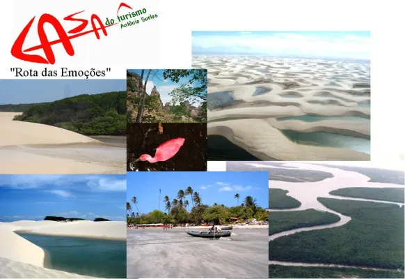Nordostbrasilien Zusammenschluss - Rota das Emoções - Nationalparks und Naturschutzgebiet Bild: Nordostbrasilien Zusammenschluss - Rota das Emoções - Nationalparks und Naturschutzgebiet