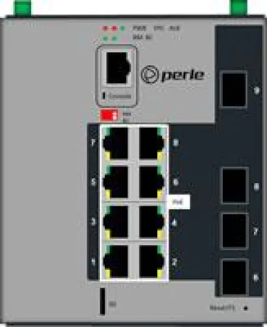 Perle führt Industrie Managed Switche mit PoE ein Bild: Perle führt Industrie Managed Switche mit PoE ein