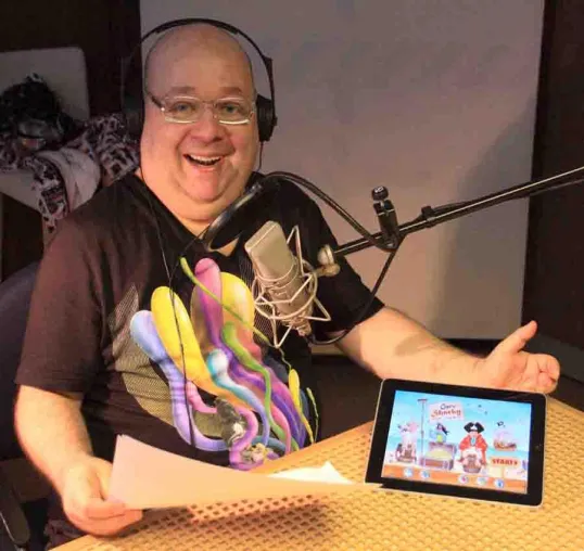 Dirk Bach und Capt’n Sharky bringen Vorschülern via iPad das Lesen bei Bild: Dirk Bach und Capt’n Sharky bringen Vorschülern via iPad das Lesen bei