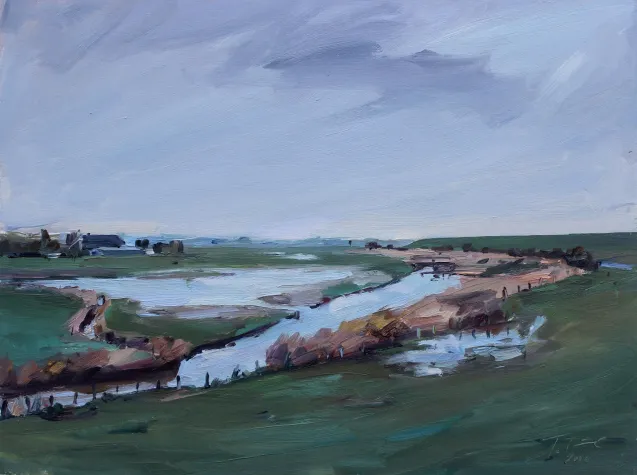 Bild: Norddeutsche Realisten - Achtern Diek