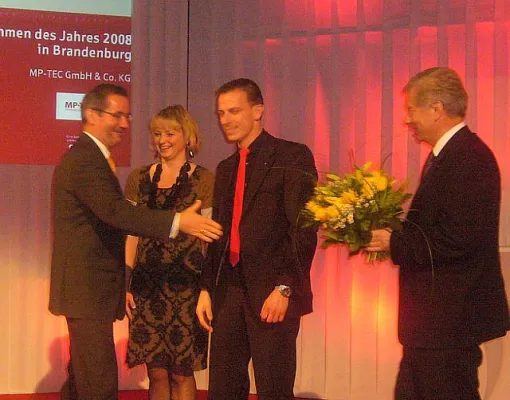 Bild: Verleihung des Unternehmerpreises der ostdeutschen Sparkassen