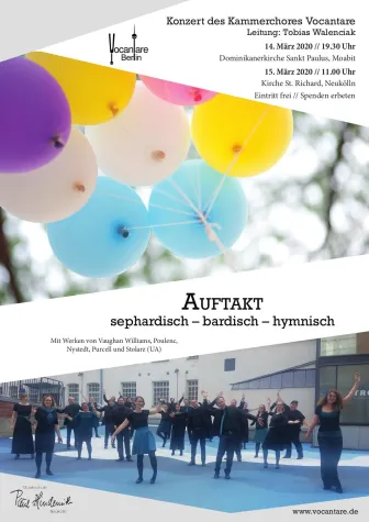 Bild: Auftakt! - "sephardisch – bardisch – hymnisch"