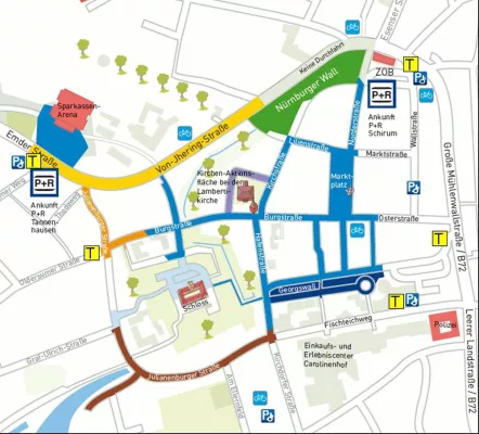 Bild: Aufbauarbeiten für den Tag der Niedersachsen - Innenstadt ab Montag teilweise gesperrt