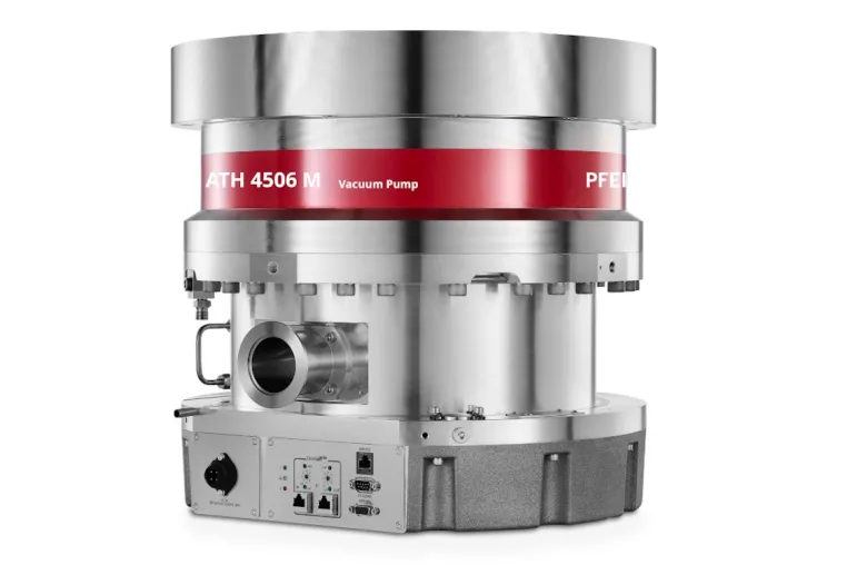 Pfeiffer Vacuum+Fab Solutions präsentiert die neue Turbopumpe ATH 4506 M Bild: Pfeiffer Vacuum+Fab Solutions präsentiert die neue Turbopumpe ATH 4506 M