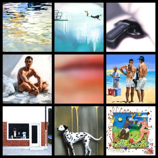 140 Kunstwerke, 25 Künstler, 1 Format Bild: 140 Kunstwerke, 25 Künstler, 1 Format