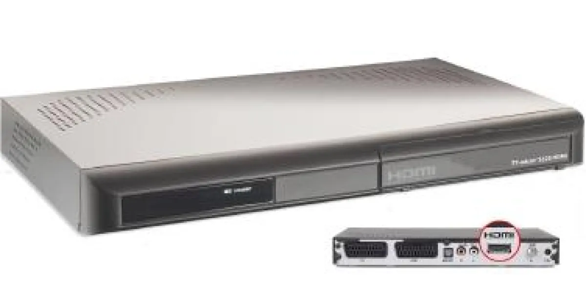 CI-Sat-Receiver mit „perfect upscale“-Technologie und HDMI-Schnittstelle