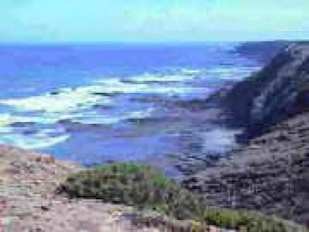 Bild: Algarve / Portugal - 1. Tsunami-Warnstation vor Sagres