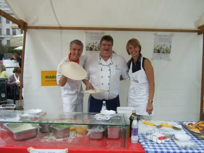 Bild: Geschmackstagepizza 2011 - leckerer Genuss aus der Region