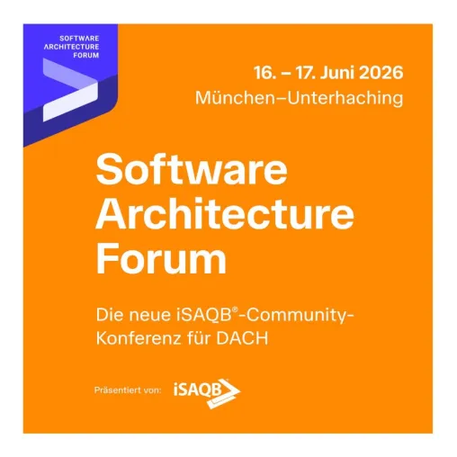 Bild: iSAQB startet neue Community-Konferenz für Softwarearchitektur: Software Architecture Forum 2026