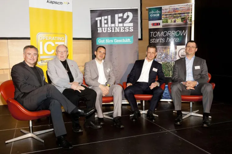 Reges Publikumsinteresse beim Tele2 Business Forum im Bregenzer Festspielhaus Bild: Reges Publikumsinteresse beim Tele2 Business Forum im Bregenzer Festspielhaus