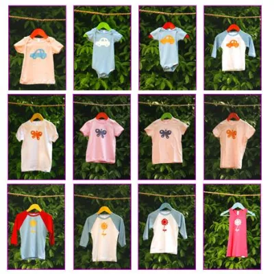 Bild: Bunte Fritzi Shirts bei TakaTomo.de