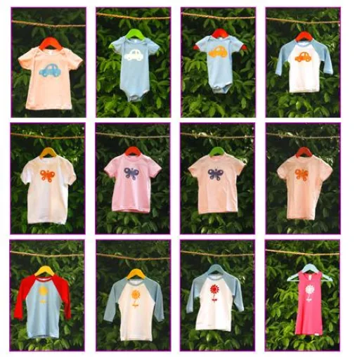Bild: Bunte Fritzi Shirts bei TakaTomo.de