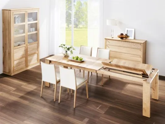 Bild: Anrei entwickelt Weltneuheit für Massivholztische: EASY UP-System verlängert Tische im Handumdrehen