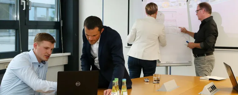 Bild: Vernetzte Objekte, sichere Kommunikation