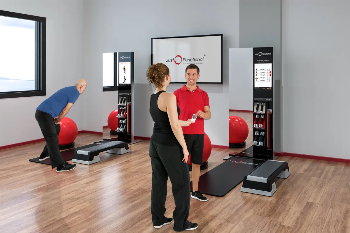 Beispiel für digitale Trainingstherapie (© Just Functional GbR)