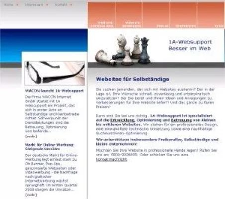 Bild: Website-Betreuung für Selbständige und kleine Unternehmen