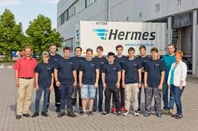 Logistik auf 90.000 Quadratmetern: Hermes Fulfilment begrüßt in Ohrdruf elf neue Auszubildende Bild: Logistik auf 90.000 Quadratmetern: Hermes Fulfilment begrüßt in Ohrdruf elf neue Auszubildende