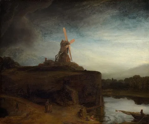 Bild: 350. Todestag von Rembrandt van Rijn am 4. Oktober 2019