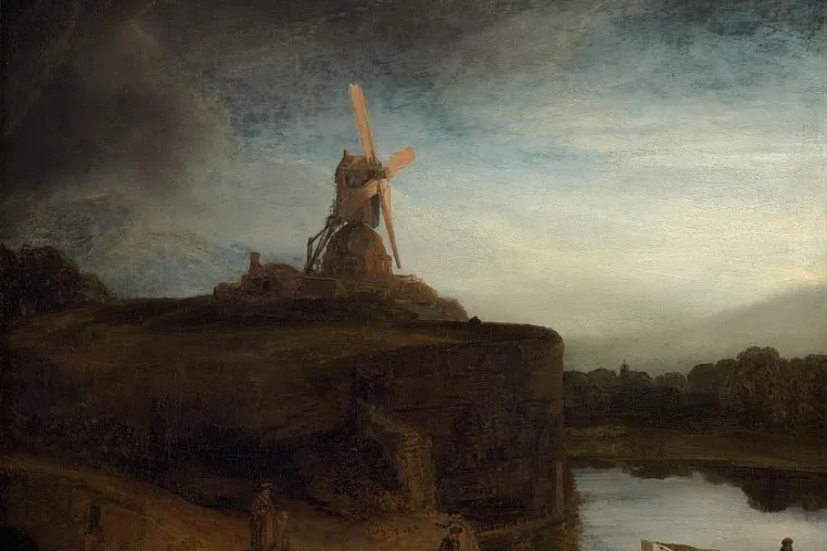 Bild: 350. Todestag von Rembrandt van Rijn am 4. Oktober 2019