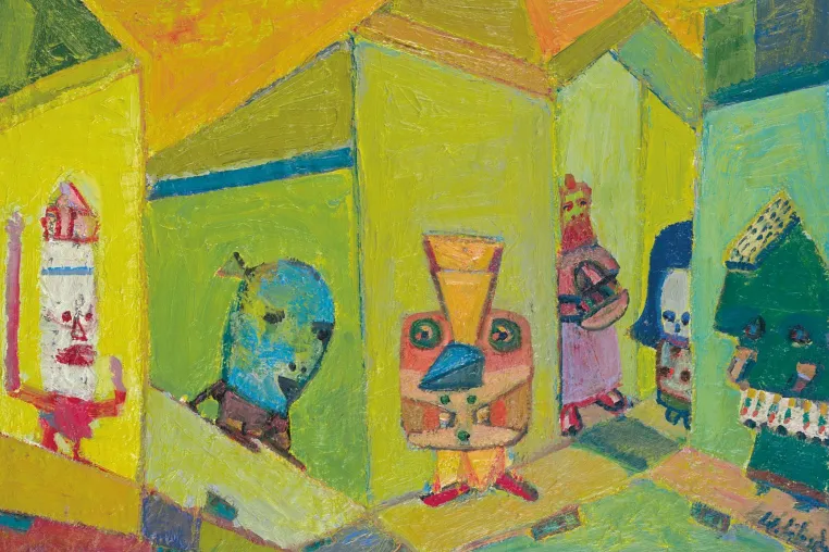 „Drei-Tage-Viertel“: Kunstmuseum Ahrenshoop zeigt Walter Libuda Bild: „Drei-Tage-Viertel“: Kunstmuseum Ahrenshoop zeigt Walter Libuda