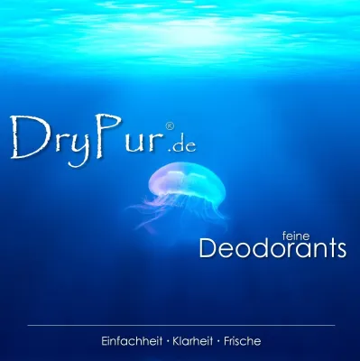 DryPur® Naturkosmetik-Manufaktur für BIO-Deo · Geruchsfrei ohne Chemie · Bild: DryPur® Naturkosmetik-Manufaktur für BIO-Deo · Geruchsfrei ohne Chemie ·