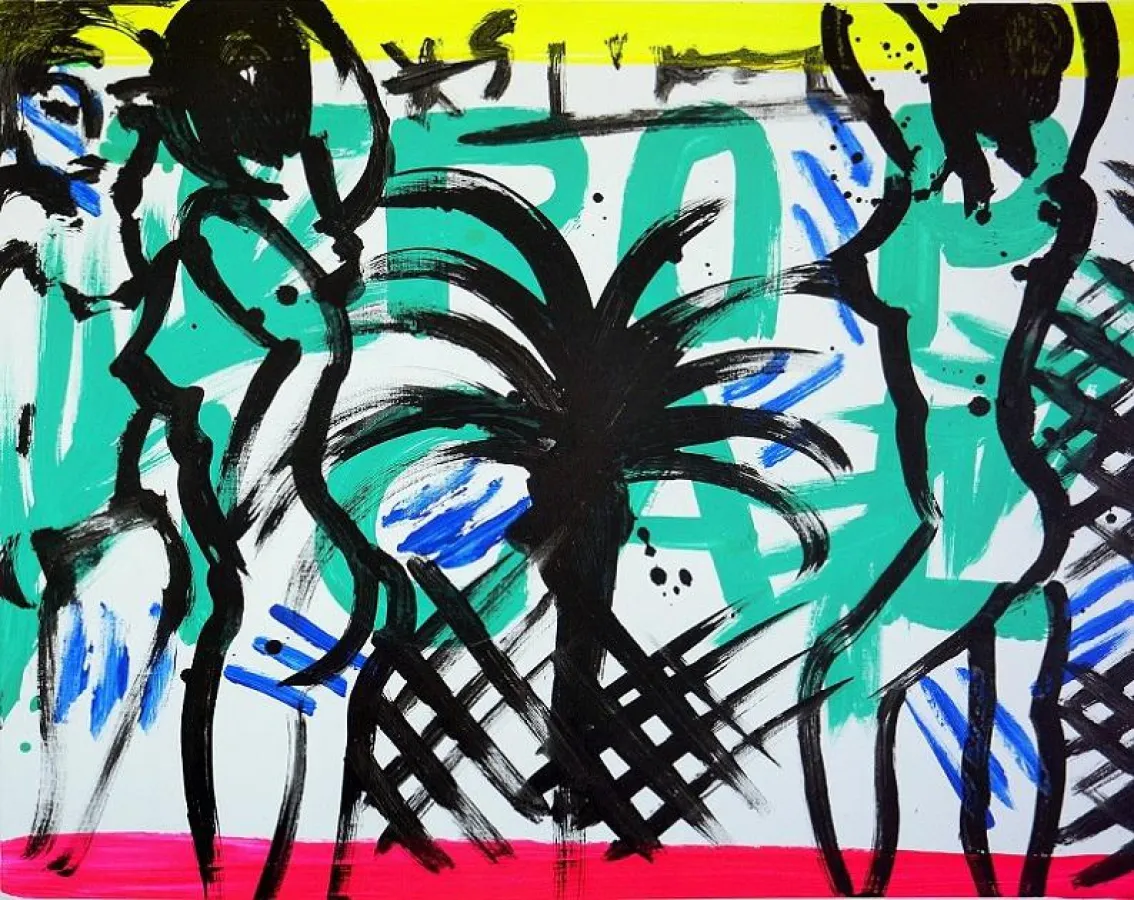 2015, Acryl auf Leinwand, 65 x 81 cm