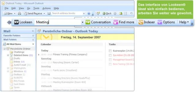 Bild: Lookeen für Outlook: Offener Beta-Test startet heute