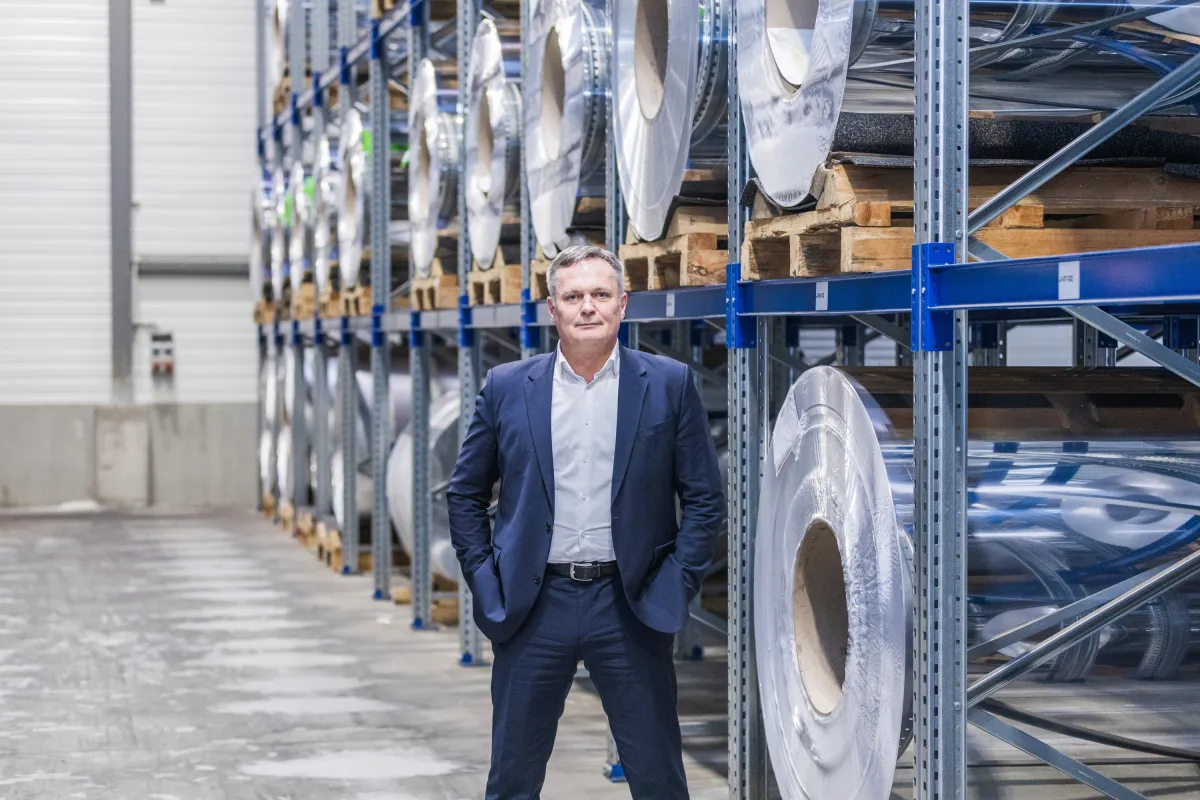 Milan Krumbe, CEO von Alanod (© Copyright 2025 Alanod GmbH & Co. KG)