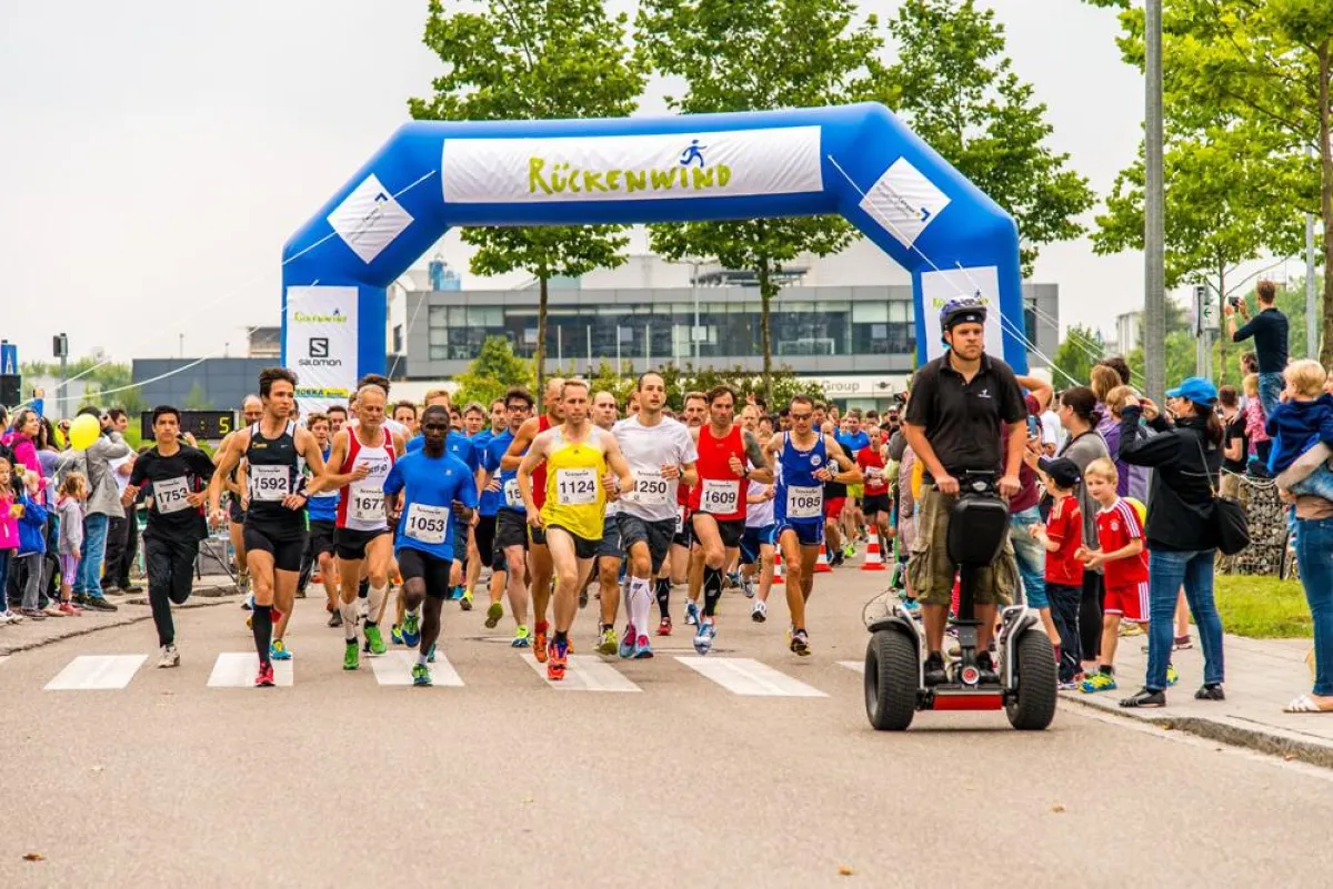 6. Rückenwindlauf am Business Campus München : Garching (Foto: Michael Vogel)