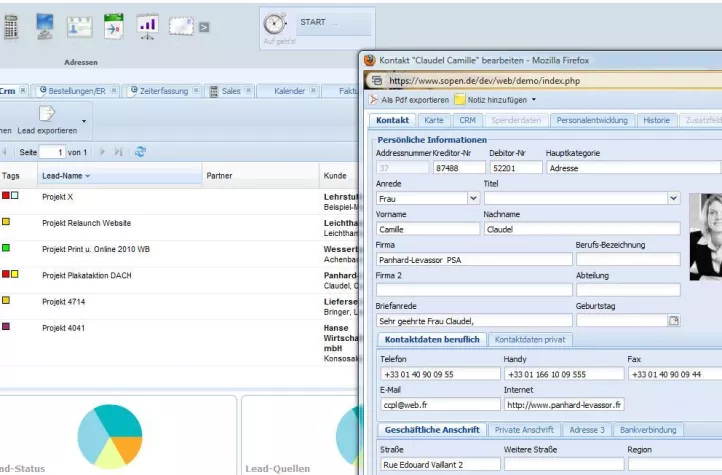 Bild: Browserbasierte Agentursoftware sopen jetzt auch in der Cloud
