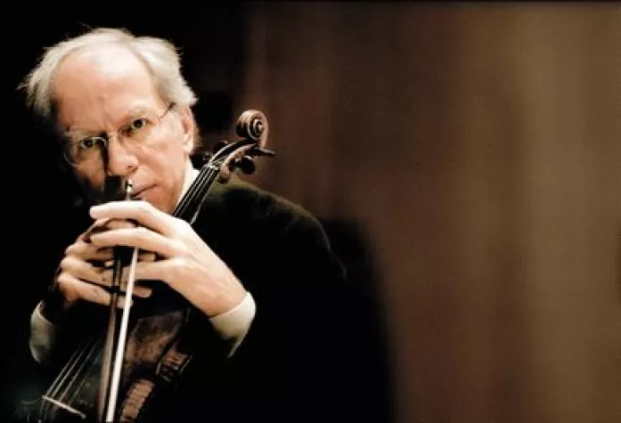 Bild: Auftakt im Jubiläumsprogramm der BASF 2012 mit Emerson String Quartet und Gidon Kremer
