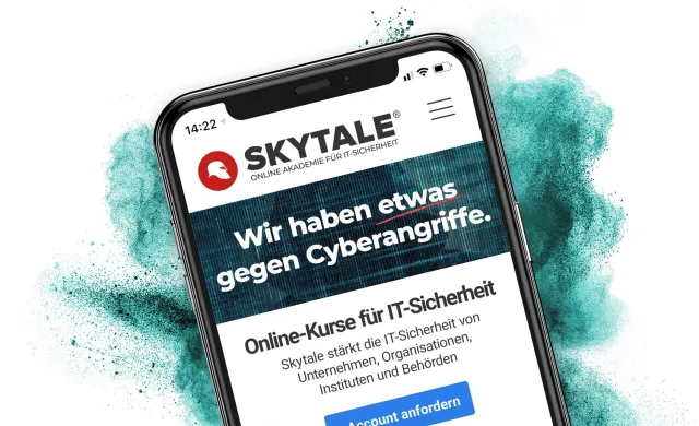Bild: SKYTALE-Webseite runderneuert