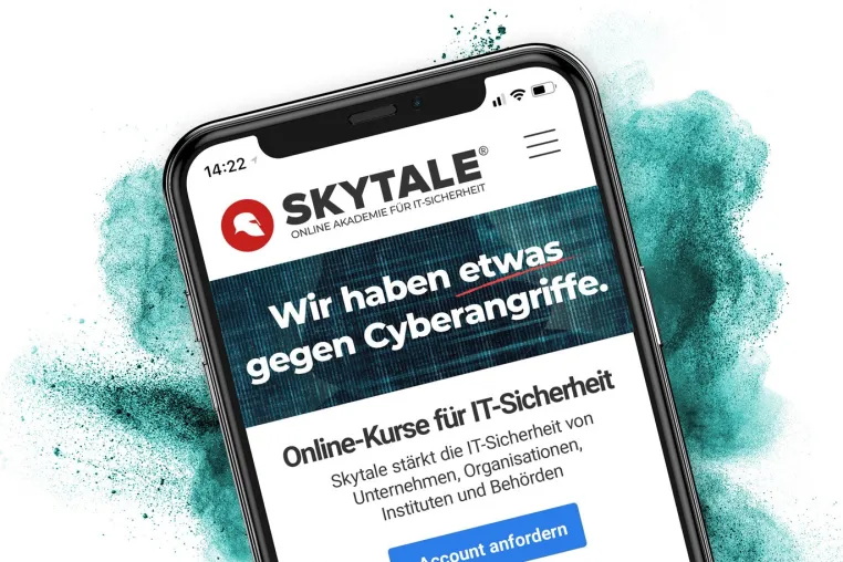SKYTALE-Webseite runderneuert Bild: SKYTALE-Webseite runderneuert