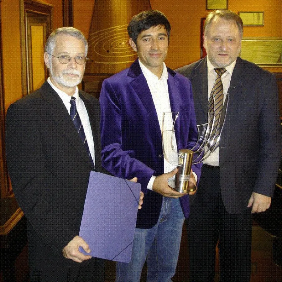 v.l. Winfried Sturm, Ranga Yogeshwar und Hans-Georg Torkel