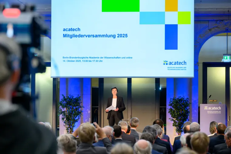 acatech baut auf Expertise von 27 neuen Mitgliedern Bild: acatech baut auf Expertise von 27 neuen Mitgliedern