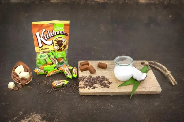 Bild: 100% Vegan – 100% lecker: das neue Karamell von Kuhbonbon