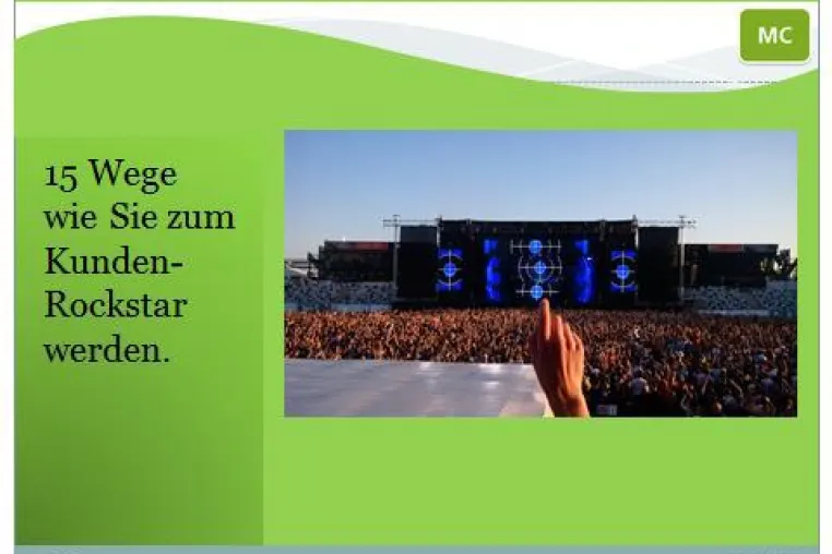 Kostenloses E-Paper '15 Wege wie Sie zum Kunden-Rockstar werden' Bild: Kostenloses E-Paper '15 Wege wie Sie zum Kunden-Rockstar werden'