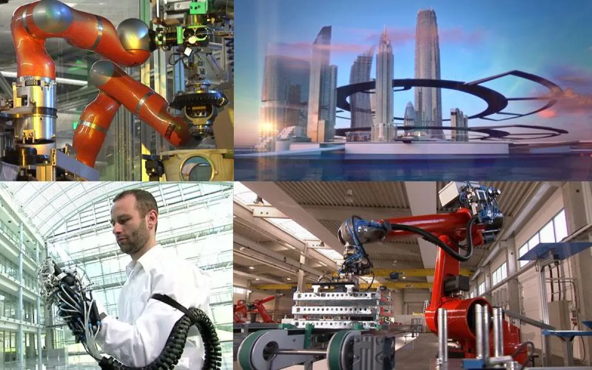 Intelligente Roboter und virtuelle Realitäten - Filme zur Automatica