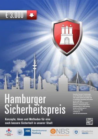 Ausschreibung Hamburger Sicherheitspreis 2017/18 Bild: Ausschreibung Hamburger Sicherheitspreis 2017/18