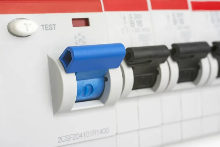 Bild: FI-Schalter Kontrolle