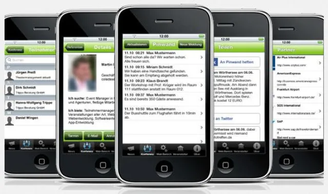 Bild: Event-App begeistert Teilnehmer und Eventmanager