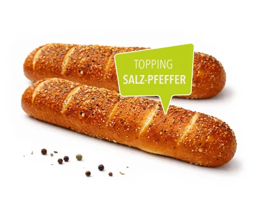 Bild: Foodlogic erweitert Bake-off-Portfolio um innovativen Pretzelstick mit Salz-Pfeffer-Note