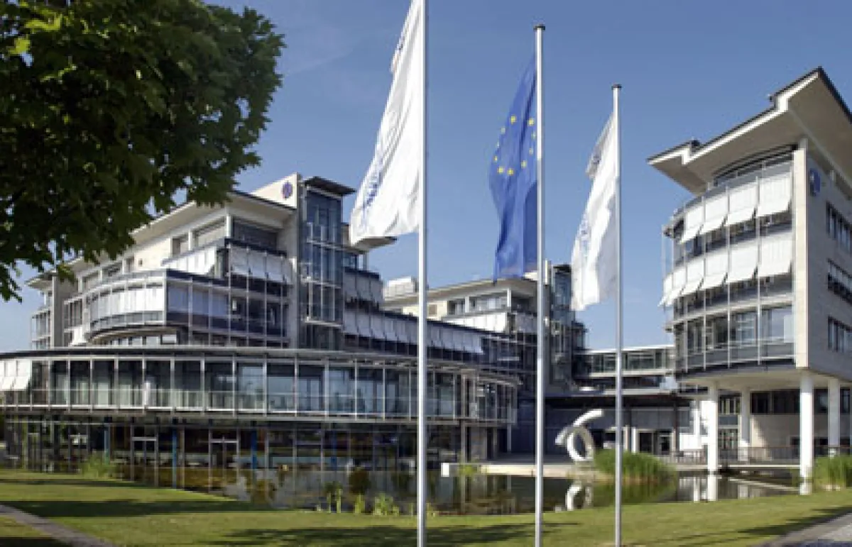 Die Zentrale der Allgemeine Kredit Coface in Mainz.