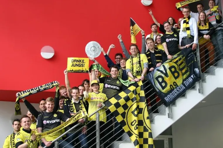 Bild: Borussia Dortmund erneut Meister: BVB-Fans unter den adesso-Mitarbeitern bekommen frei