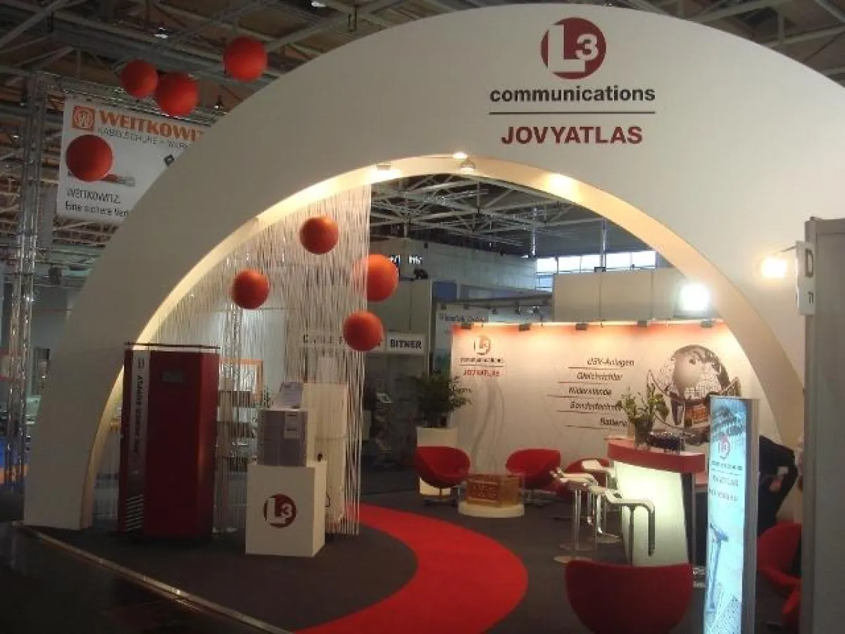 Messestand der JOVYATLAS GmbH auf der Hannover Messe 2011