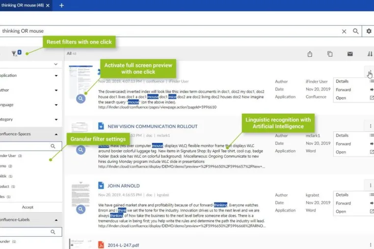 IntraFind stattet Confluence mit intelligenter Suche aus Bild: IntraFind stattet Confluence mit intelligenter Suche aus