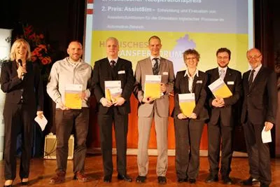 Bild: SimPlan und Partner auf dem 2. Platz beim Hessischen Kooperationspreis
