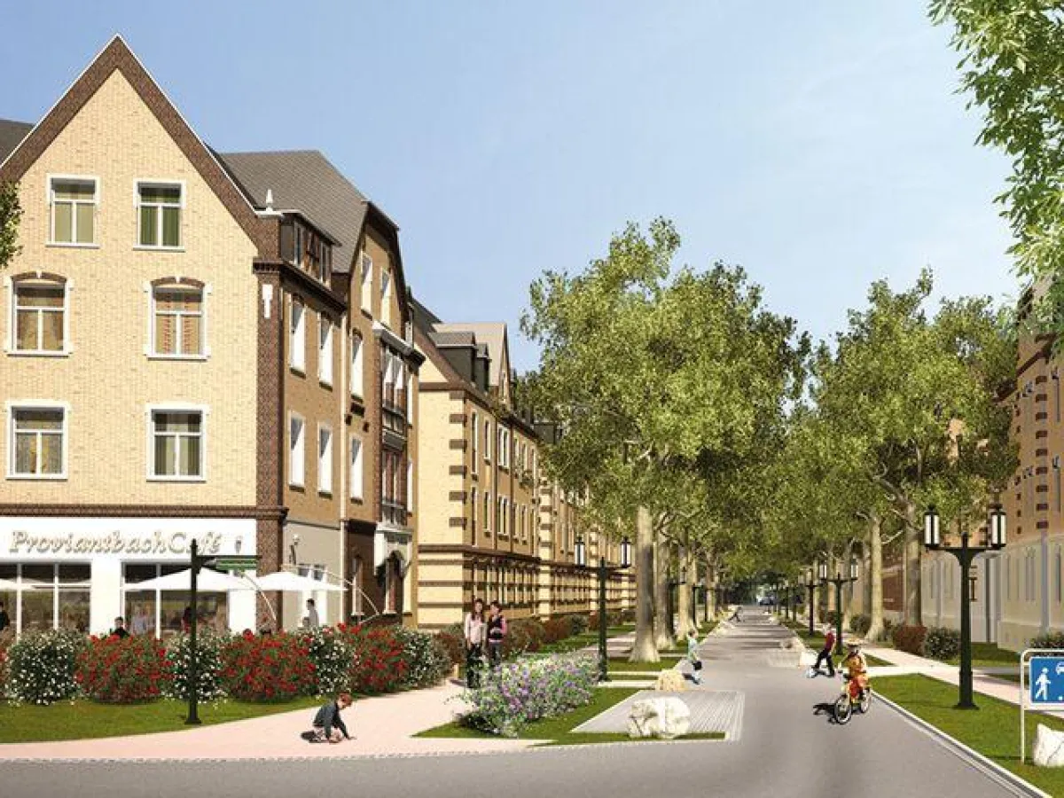 Blick in die Proviantbachstraße