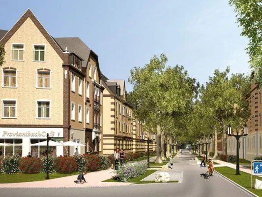 Bild: Neues ProviantbachQuartier Augsburg - zweiter Bauabschnitt wird eröffnet