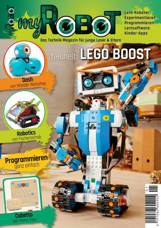 Das neue Robotik-Magazin für Kinder: myROBOT ist da!